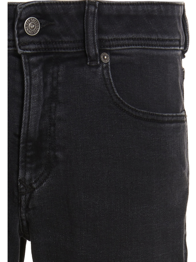 Shop Diesel Sleenker Jeans In Black