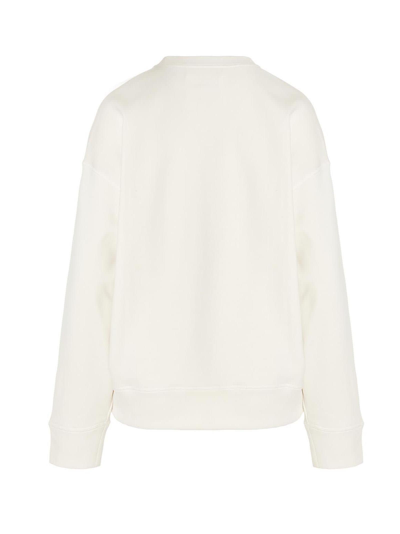 Shop Jil Sander Logo Sweatshirt In White