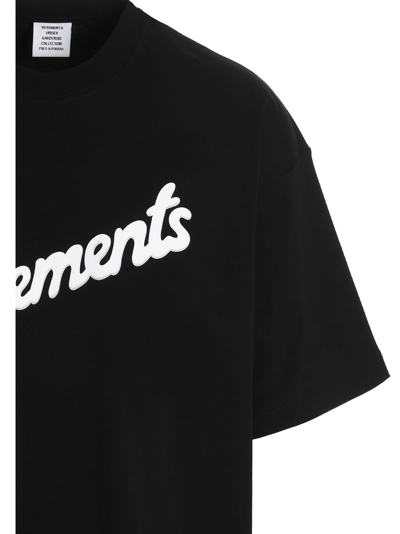 Shop Vetements Sweet T-shirt In Black