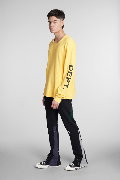 Shop Gallery Dept. T-shirt In Yellow Cotton