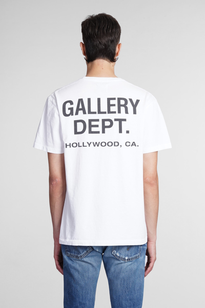 Shop Gallery Dept. T-shirt In White Cotton