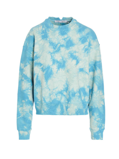 Shop Proenza Schouler White Label Crystal Sweatshirt In Light Blue