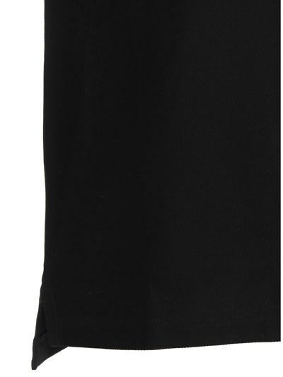 Shop Burberry Pierson Polo Shirt In Black