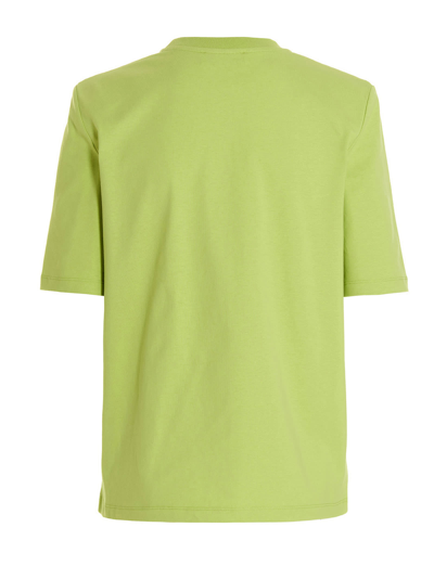 Shop Attico Bella T-shirt In Green