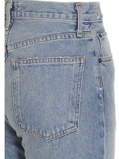 Shop Agolde 90s Jeans In Light Blue