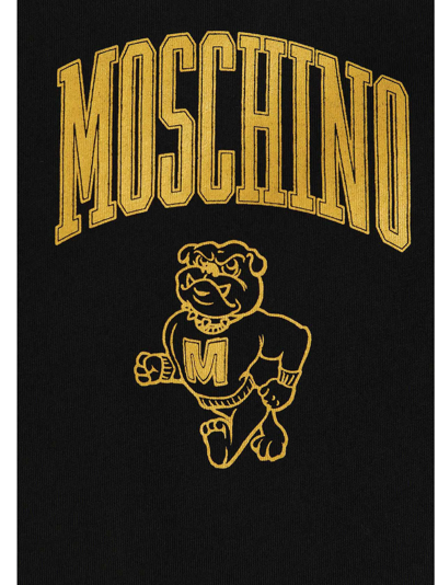 Shop Moschino College T-shirt In Black