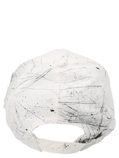 Balmain Hat In White/black