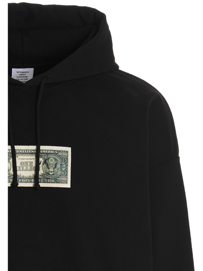 Shop Vetements One In A Million Hoodie In Black