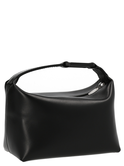 Shop Eéra Moon Handbag In Black