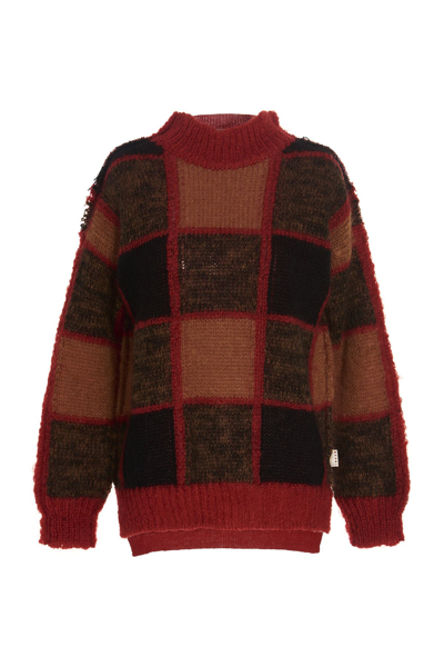 Shop Marni Multicolor Print Sweater