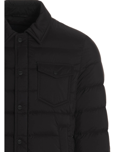 Shop Herno La Denim Jacket In Black
