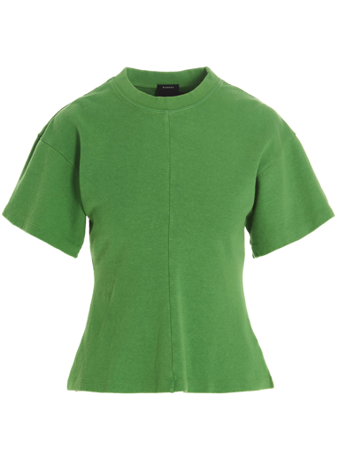 Shop Proenza Schouler Cotton T-shirt In Green