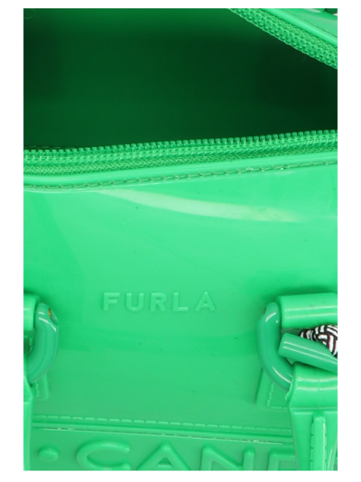 Shop Furla Candy Handbag In Green