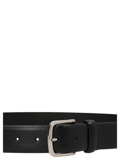 Shop D'amico Leather Belt In Black