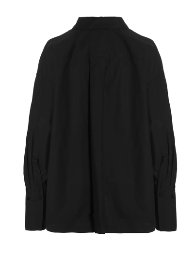 Shop Attico Diana Shirt In Black