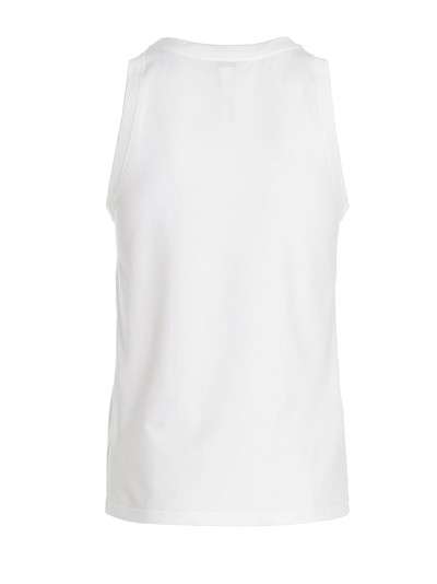 Shop Dolce & Gabbana Sport Crest Tank Top In White