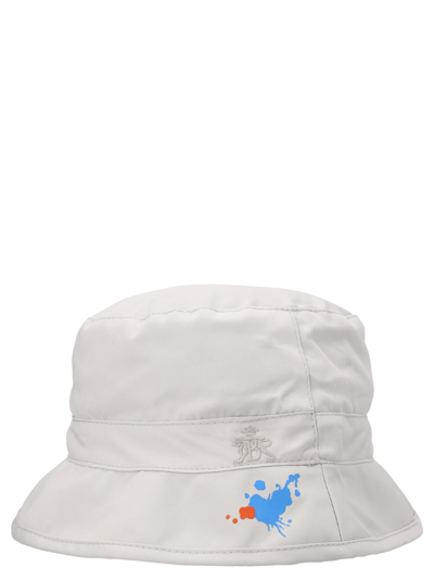 Shop Baracuta Bucket Hat  X Slowboy In White