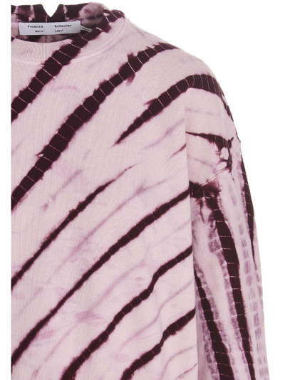 Shop Proenza Schouler White Label Crystal Sweatshirt In Purple