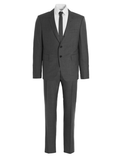 Shop Thom Browne Fit 3 Set In Gray