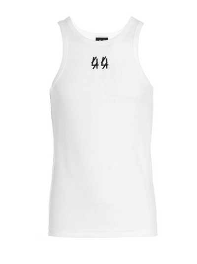 Shop 44 Label Group Logo Embroidery Tank Top In White
