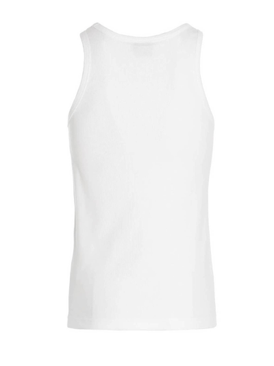 Shop 44 Label Group Logo Embroidery Tank Top In White
