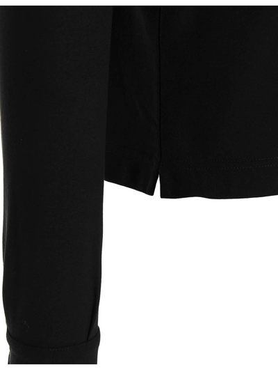 Shop Zanone Cotton Polo Shirt In Black