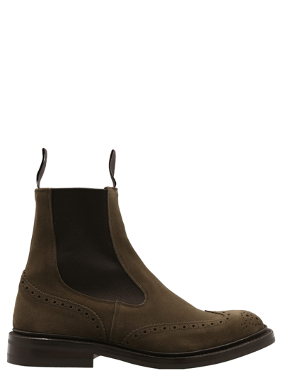Shop Tricker's Henry Chelsea Boots In Brown