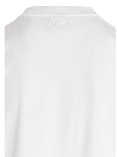 Shop Vetements Confidential T-shirt In White