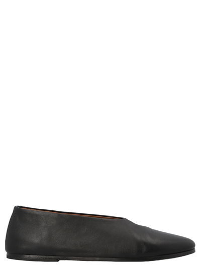 Shop Marsèll Coltellaccio Ballet Flats In Black