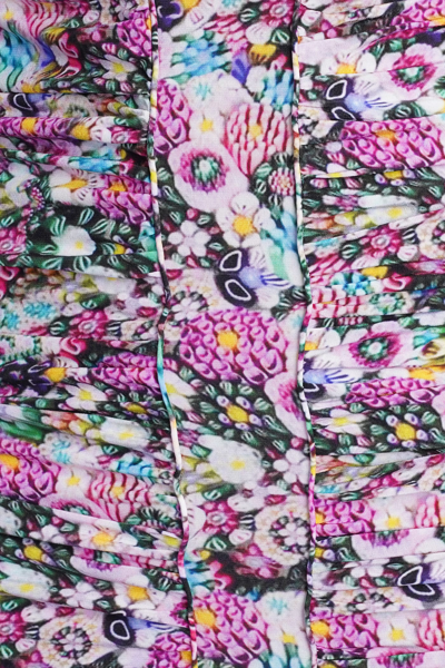 Shop Isabel Marant Milendi Skirt In Multicolor Silk