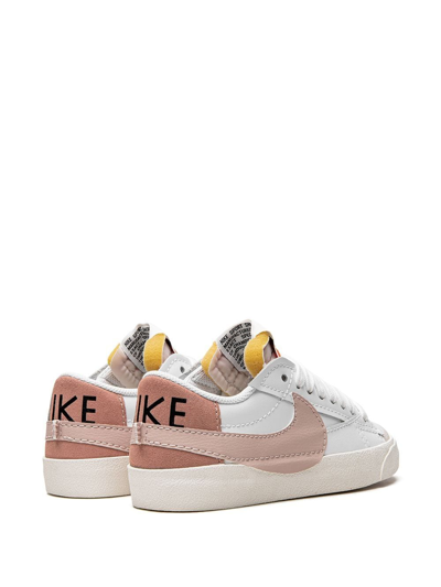 Shop Nike Blazer Low 77 Jumbo "white/pink/oxford" Sneakers