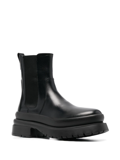 Shop Valentino Roman Stud 50mm Ankle Boots In Black