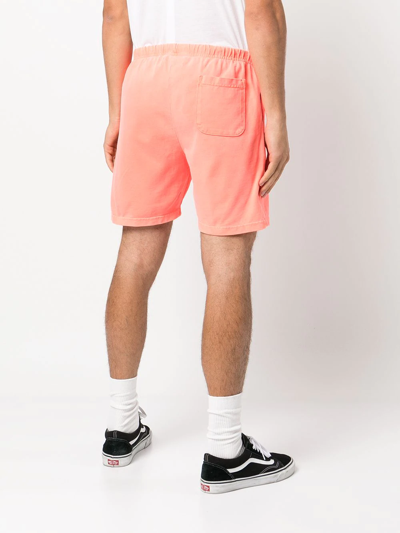Shop Pasadena Leisure Club Logo-patch Track Shorts In Pink