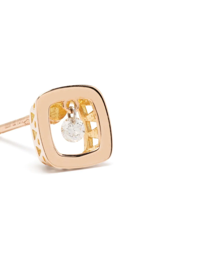 Shop Ponte Vecchio 18kt Rose Gold Vega Diamond Stud Earrings In Pink