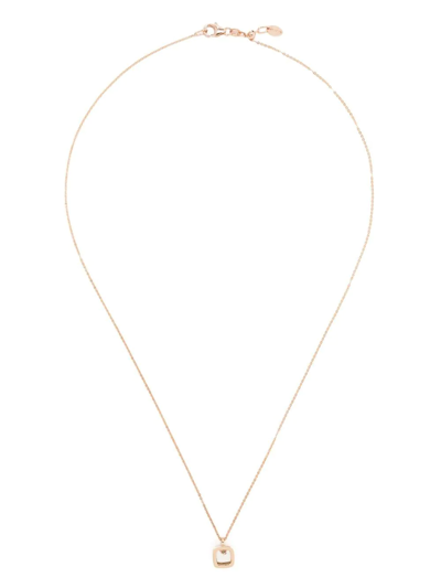 Shop Ponte Vecchio 18kt Rose Gold Vega Pendant Necklace In Pink