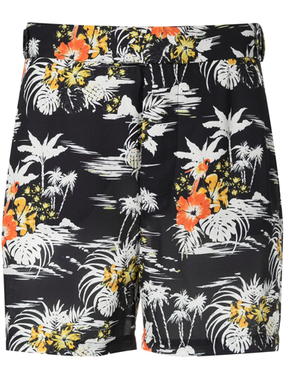 Rta Yolanda All-over Print Shorts In Multicolour