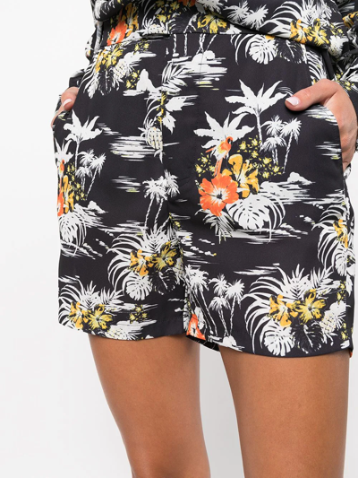 Rta Yolanda All-over Print Shorts In Multicolour