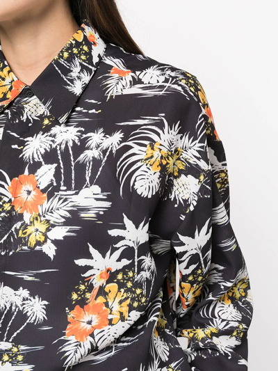 Shop Rta Sierra Print Shirt In Multicolour