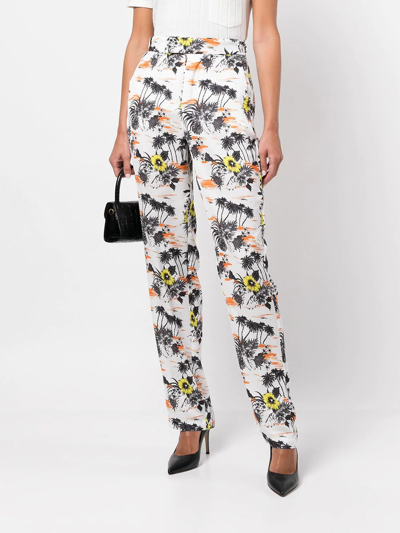 Rta Maren Maui Print Trouser In Multicolour
