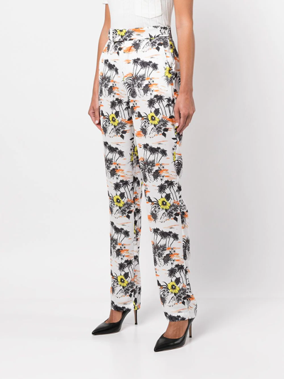 Rta Maren Maui Print Trouser In Multicolour