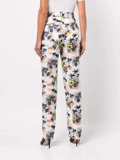 Rta Maren Maui Print Trouser In Multicolour