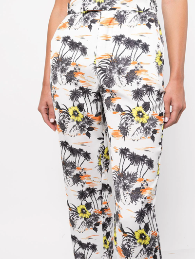 Rta Maren Maui Print Trouser In Multicolour