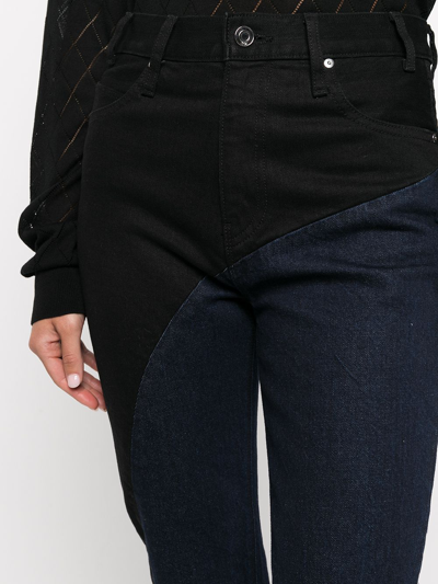 Rta Arwen Contrast Denim Jean In Black