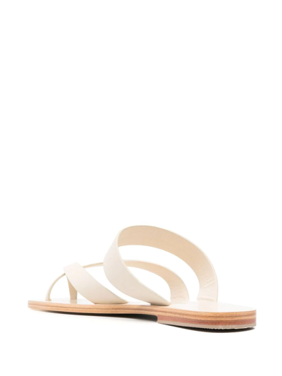 Shop A.emery Carter Criss-cross Strap Sandals In Neutrals