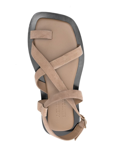 Shop A.emery X Matteau Spargi 25mm Sandals In Brown