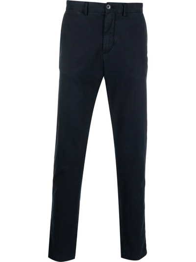 Tommy Hilfiger Bleecker Pressed Slim Fit Trousers In Navy 