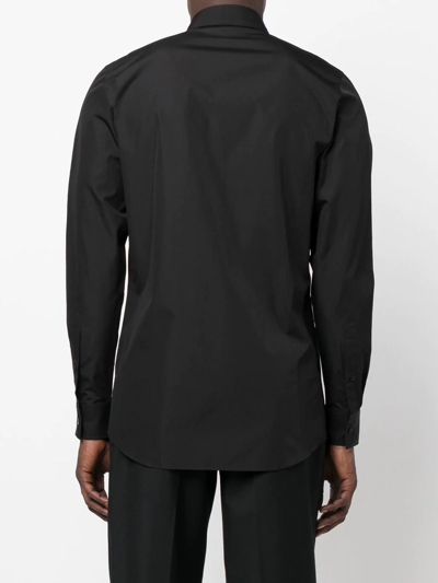 Shop Moschino Teddy-motif Shirt In Black