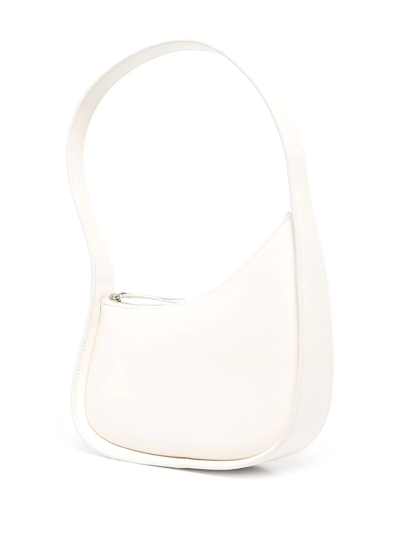 The Row Half Moon Shoulder Bags In White