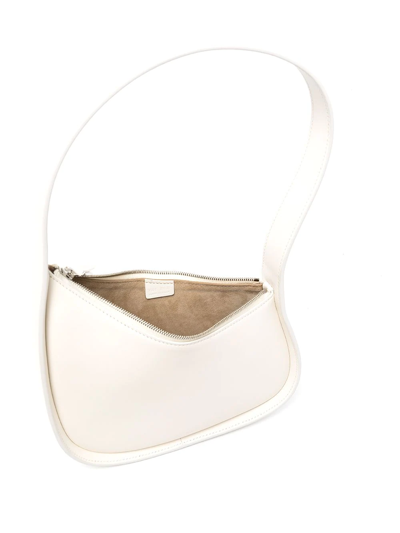 The Row Half Moon Shoulder Bags In White