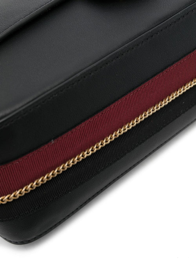 Pre-owned Chanel 2018-2019 Reissue Double Flap Shoulder Bag In Black